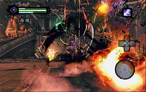Keep hitting Samael until he runs out of health - Boss 19 - Samael - The Lord of the Black Stone - Darksiders II - Game Guide and Walkthrough
