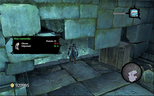 After winning the battle, make your way towards the only available door, taking down another batch of Constructs - Weeping Crag - Additional Locations - Darksiders II - Game Guide and Walkthrough