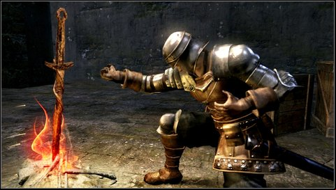 By bonfire we can perform following actions - What are bonfires? | Basics - Basics - Dark Souls Game Guide & Walkthrough