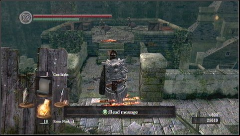 After killing opponents, break nearby chests - Undead Burg - p. 1 | Walkthrough - Walkthrough - Dark Souls Game Guide & Walkthrough