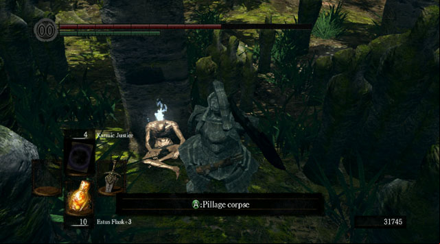 Collect Humanity - Oolacile Sanctuary - Walkthrough - Dark Souls Game Guide & Walkthrough
