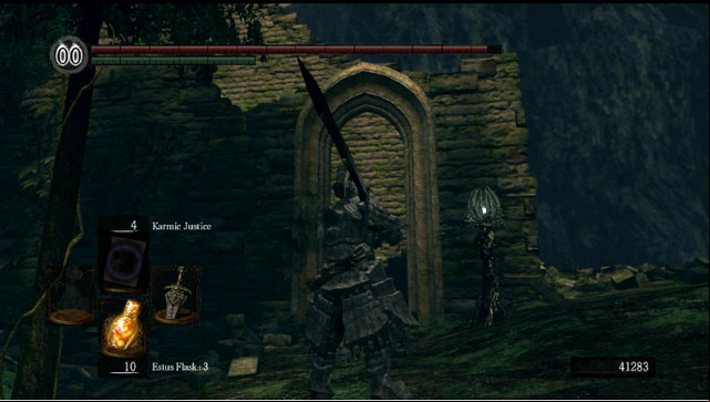 Ruins of a building - Royal Wood - Walkthrough - Dark Souls Game Guide & Walkthrough