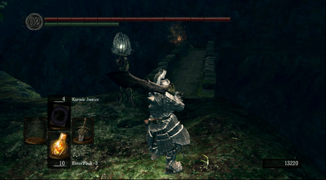through another bridge - Royal Wood - Walkthrough - Dark Souls Game Guide & Walkthrough