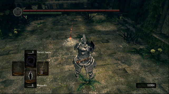 Make a bonfire - Oolacite Township - Walkthrough - Dark Souls Game Guide & Walkthrough