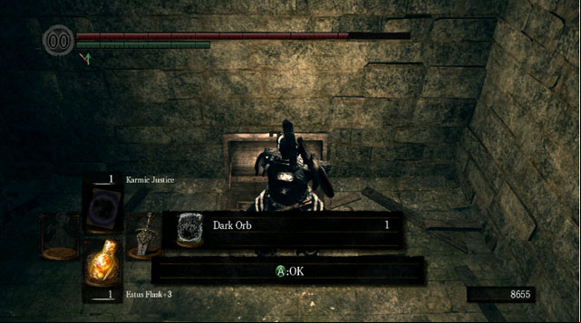 Collect the item from the chest. - Oolacite Township - Walkthrough - Dark Souls Game Guide & Walkthrough