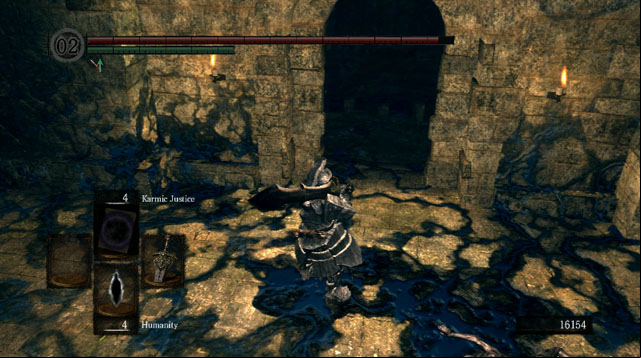 Use the age on the left - Oolacite Township - Walkthrough - Dark Souls Game Guide & Walkthrough