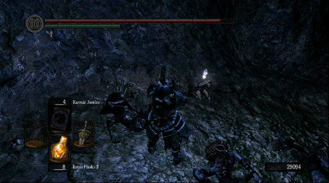 Collect the item - Chasm of the Abyss - Walkthrough - Dark Souls Game Guide & Walkthrough