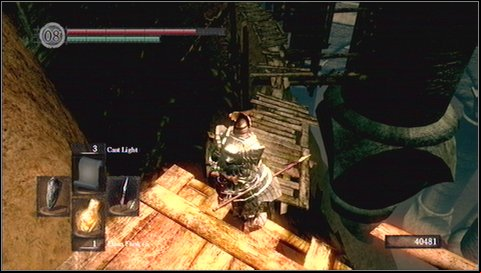 On the other side youll encounter two enemies - Blighttown - p. 2 | Walkthrough - Walkthrough - Dark Souls Game Guide & Walkthrough