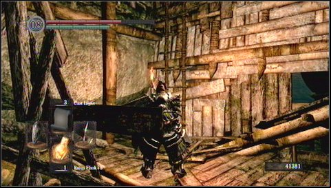 At the top move to the bonfire and light it - Blighttown - p. 2 | Walkthrough - Walkthrough - Dark Souls Game Guide & Walkthrough
