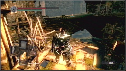 Now move to the opposite direction - right around the corner youll encounter two flaming dogs and ghouls - Blighttown - p. 2 | Walkthrough - Walkthrough - Dark Souls Game Guide & Walkthrough