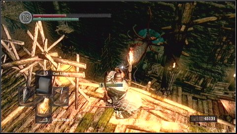 Now go down the ladder or jump down on platforms - Blighttown - p. 2 | Walkthrough - Walkthrough - Dark Souls Game Guide & Walkthrough