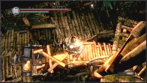 Kill the enemy below - Blighttown - p. 2 | Walkthrough - Walkthrough - Dark Souls Game Guide & Walkthrough