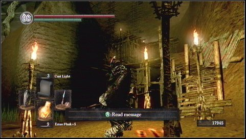 On the platforms on the other side of the machine (you can get there over roots) youll find more items: Crimson Set, Tin Banishment Catalyst and spell Remedy - Blighttown - Swamps | Walkthrough - Walkthrough - Dark Souls Game Guide & Walkthrough