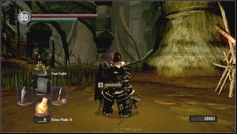 But it is best to deal with Chaos Witch Quelaag - your opponent can be found inside the white hill with thorns, in front of the bonfire (Quelaags Domain) - Blighttown - Swamps | Walkthrough - Walkthrough - Dark Souls Game Guide & Walkthrough