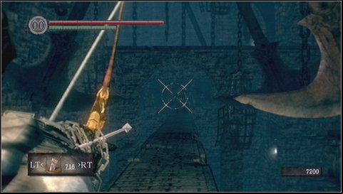 Now run between swinging blades - Sens Fortress - p. 1 | Walkthrough - Walkthrough - Dark Souls Game Guide & Walkthrough