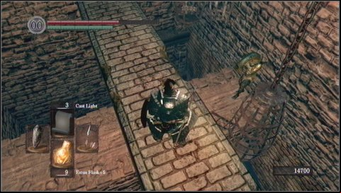 Go forwards, to the exit - Sens Fortress - p. 1 | Walkthrough - Walkthrough - Dark Souls Game Guide & Walkthrough