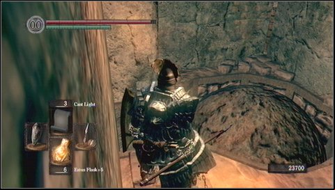 On the other side collect Covetous Gold Serpent Ring - Sens Fortress - p. 2 | Walkthrough - Walkthrough - Dark Souls Game Guide & Walkthrough