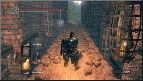 Once again return to the chamber, where balls are loaded - Sens Fortress - p. 3 | Walkthrough - Walkthrough - Dark Souls Game Guide & Walkthrough