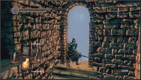 Youll go out - from this place you can choose two paths - Sens Fortress - p. 3 | Walkthrough - Walkthrough - Dark Souls Game Guide & Walkthrough