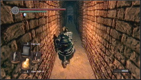 But the further way leads in the opposite direction - Sens Fortress - p. 5 | Walkthrough - Walkthrough - Dark Souls Game Guide & Walkthrough