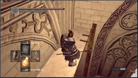 Use the foggy age on the left - Anor Londo - p. 2 | Walkthrough - Walkthrough - Dark Souls Game Guide & Walkthrough