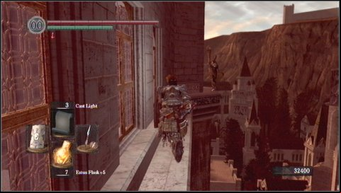 Block first blows to get know his attacks - Anor Londo - p. 3 | Walkthrough - Walkthrough - Dark Souls Game Guide & Walkthrough