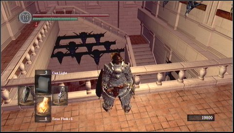 Once you open the shortcut, go back up and then go up the stairs - Anor Londo - p. 5 | Walkthrough - Walkthrough - Dark Souls Game Guide & Walkthrough