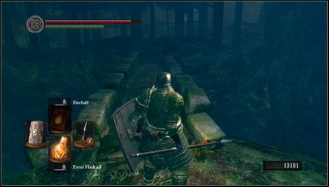 Behind the stone bridge, over the river going to the waterfall and a lake with Hydra, you can find a lair of three giant cats - this is an optional miniboss - Darkroot Garden II | Walkthrough - Walkthrough - Dark Souls Game Guide & Walkthrough