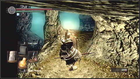 Turn right to the cavern - Tomb of Giants - p. 2 | Walkthrough - Walkthrough - Dark Souls Game Guide & Walkthrough