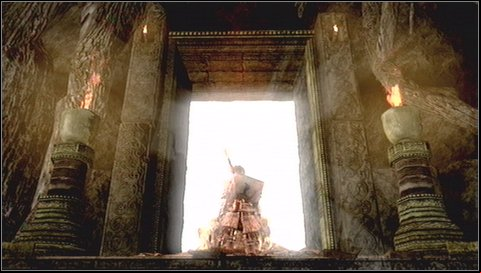 Run down and move forward between dunes - Kiln of the First Flame | Walkthrough - Walkthrough - Dark Souls Game Guide & Walkthrough