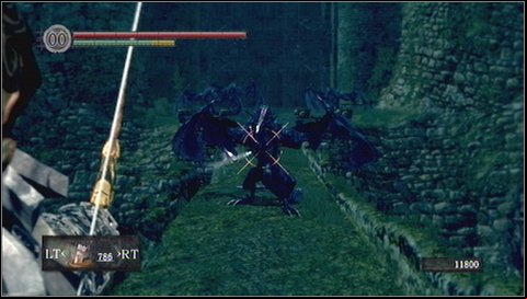 On the bridge youll find some items - Brigand Armor and Spider Shield - Bonus - Valley of Drakes | Walkthrough - Walkthrough - Dark Souls Game Guide & Walkthrough