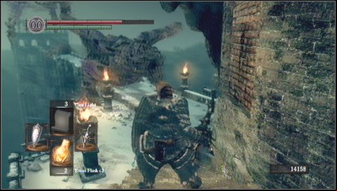 It is best to kill him with a bow but you need much patience and many arrows - Bonus - Painted World of Ariamis - p. 2 | Walkthrough - Walkthrough - Dark Souls Game Guide & Walkthrough
