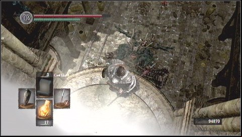 After mighty firs blow you have to apply simple tactics - turn off aiming and run behind his back - Asylum Demon | How to kill a boss - How to kill a boss - Dark Souls Game Guide & Walkthrough