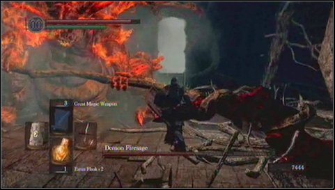1 - Demon Firesage | How to kill a boss - How to kill a boss - Dark Souls Game Guide & Walkthrough