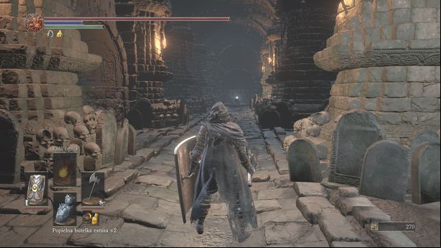 The skeletons rising from the ground will accompany you through the whole location. - Catacombs of Carthus - Walkthrough - Dark Souls III Game Guide & Walkthrough