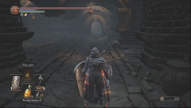 Lure the enemies from the next room one after another. - Catacombs of Carthus - Walkthrough - Dark Souls III Game Guide & Walkthrough