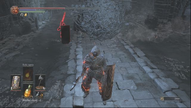 By positioning yourself properly you can make the undead ball roll over Tsorig. - Catacombs of Carthus - Walkthrough - Dark Souls III Game Guide & Walkthrough
