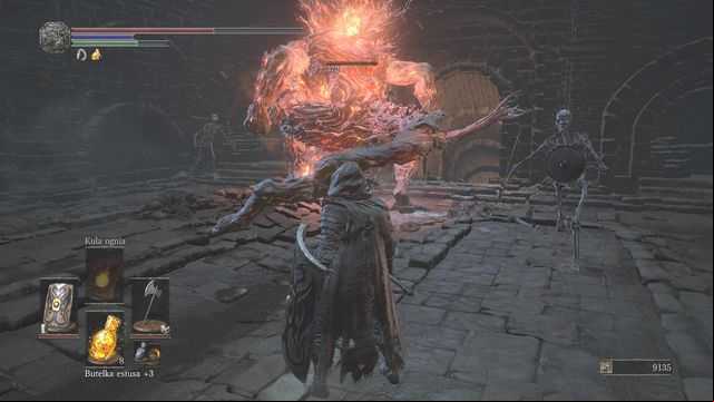 A bit of luck and running will make the skeletons due part of the job for you. - Catacombs of Carthus - Walkthrough - Dark Souls III Game Guide & Walkthrough