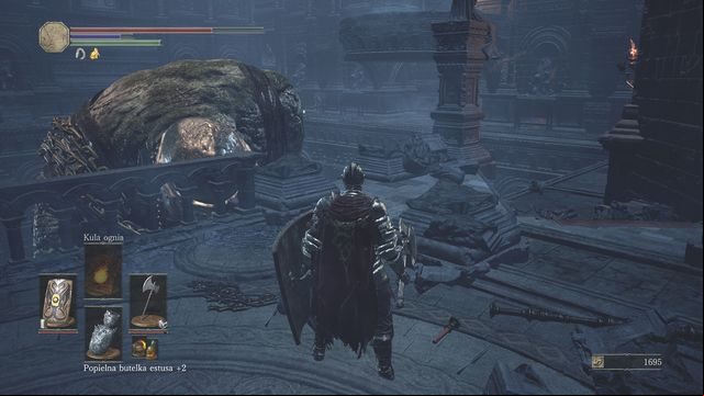 Run along the wall and dont look behind. - Cathedral of the Deep - inside - Walkthrough - Dark Souls III Game Guide & Walkthrough