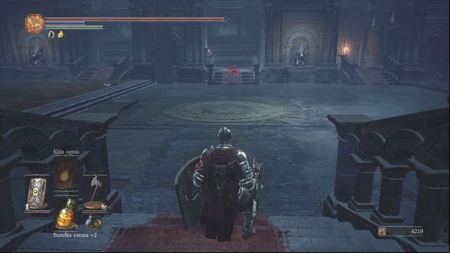 Face your opponent. - Cathedral of the Deep - inside - Walkthrough - Dark Souls III Game Guide & Walkthrough