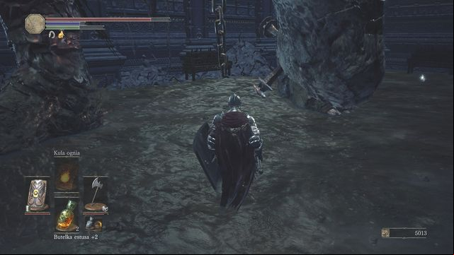 Stay between the legs to avoid sporadic stomp. - Cathedral of the Deep - inside - Walkthrough - Dark Souls III Game Guide & Walkthrough
