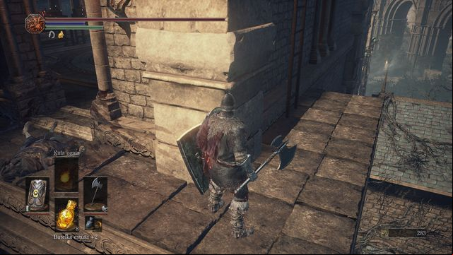 In order to get upstairs, head towards Cleansing Chapel bonfire - Cathedral of the Deep - inside - Walkthrough - Dark Souls III Game Guide & Walkthrough