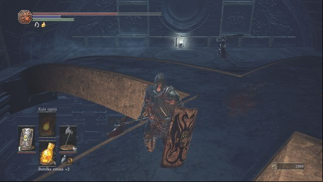 Try not to fall down and use your enemies poor intelligence to your advantage. - Cathedral of the Deep - inside - Walkthrough - Dark Souls III Game Guide & Walkthrough