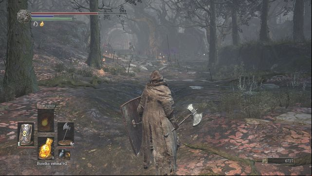 Before you go to the main gate, head to the ruins on your right. - Farron Keep - Walkthrough - Dark Souls III Game Guide & Walkthrough