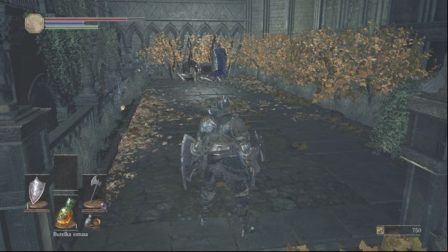 Stab the enemy from behind. - High Wall of Lothric - from the Bonfire - Walkthrough - Dark Souls III Game Guide & Walkthrough