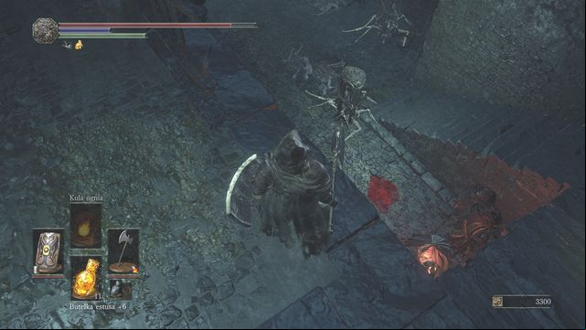 Notice another guard behind the stairs - Irithyll Dungeon - Walkthrough - Dark Souls III Game Guide & Walkthrough