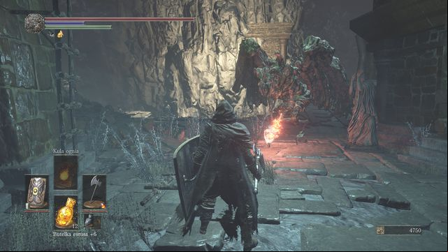 Another gargoyle will come from above the ledge, which will eventually make it easier to avoid direct fight. - Profaned Capital - Return to the Irithyll Dungeon - Walkthrough - Dark Souls III Game Guide & Walkthrough