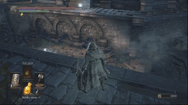 You will land in a place presented in the screenshot - Lothric Castle - Walkthrough - Dark Souls III Game Guide & Walkthrough