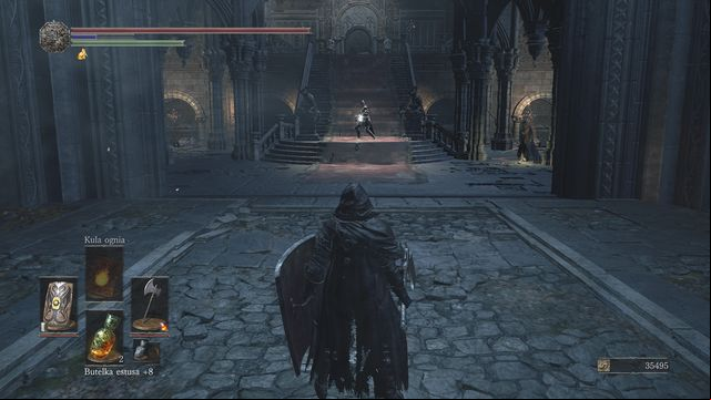 Watch out for the first knight. He will approach you right after you the gate. - Lothric Castle - Walkthrough - Dark Souls III Game Guide & Walkthrough