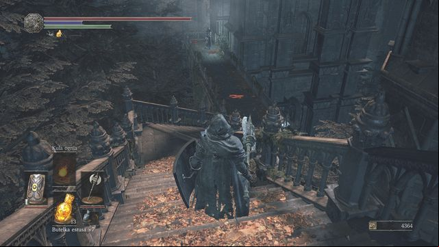 The temple knight can cause a lot of trouble if fought in a narrow age. - Consumed Kings Garden - Walkthrough - Dark Souls III Game Guide & Walkthrough
